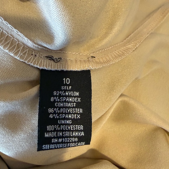 dressbarn Black Lace Overlay Midi Dress - Picture 4 of 8